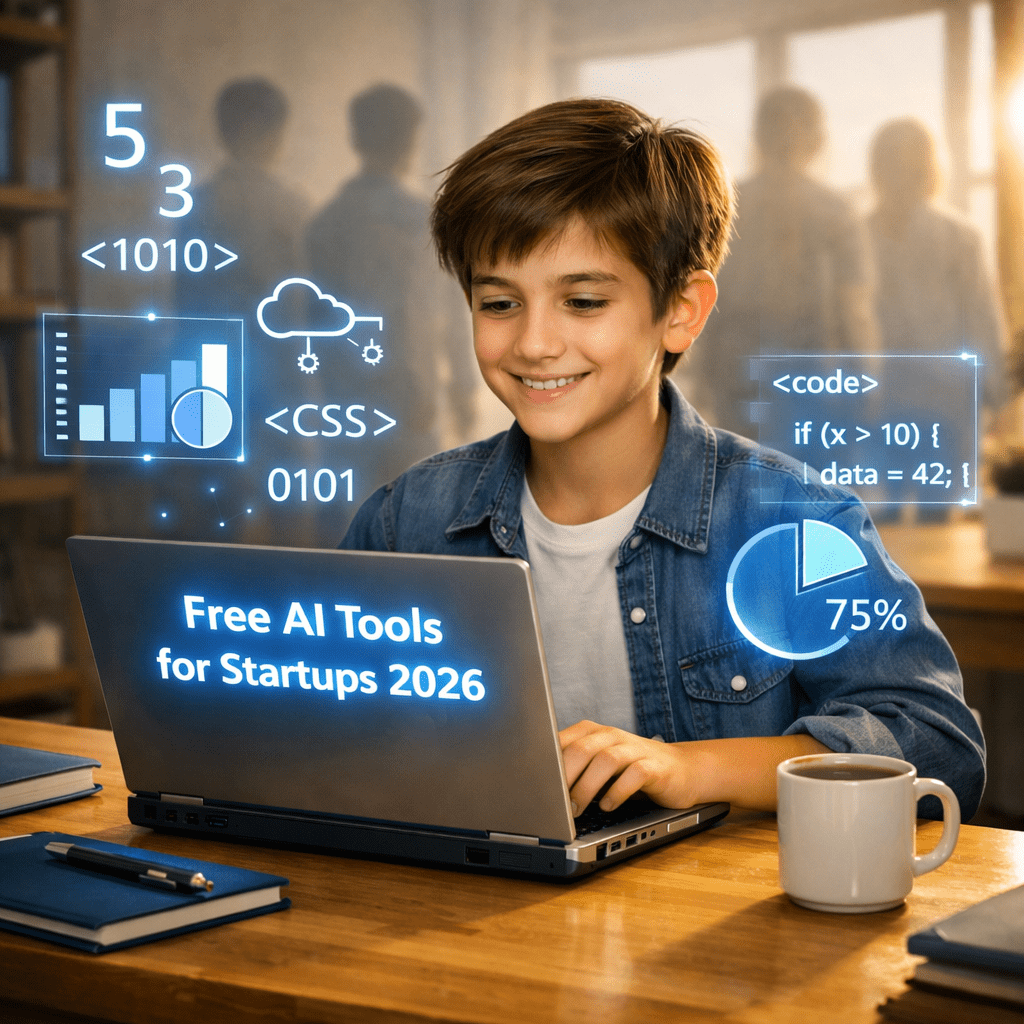 free AI tools for startups 2026